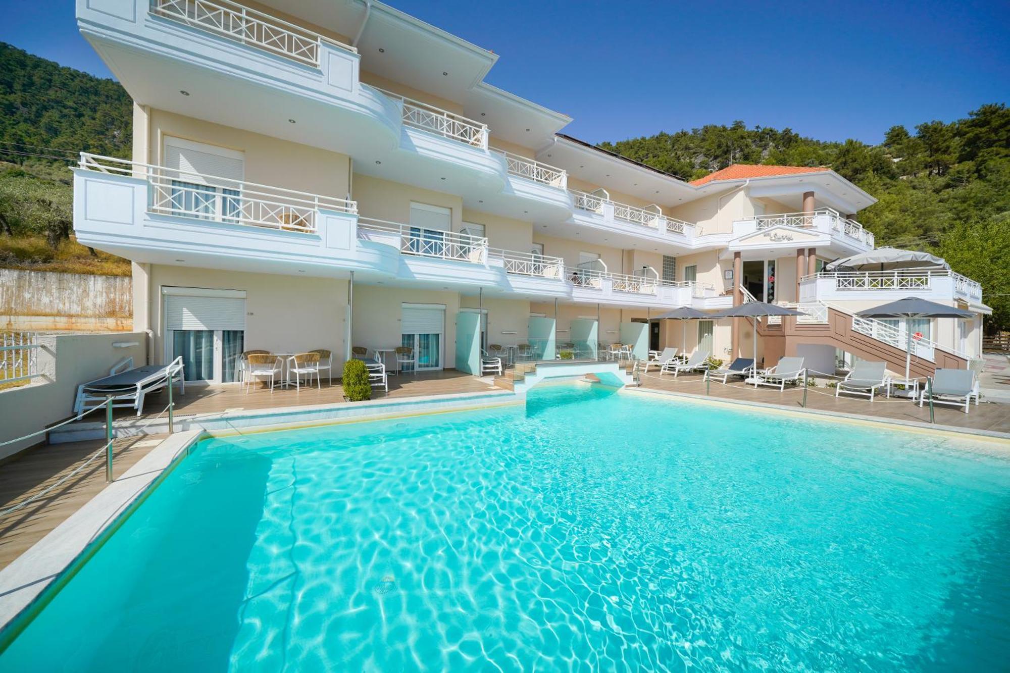 Sunny Hotel Thassos Chrysi Ammoudia Luaran gambar