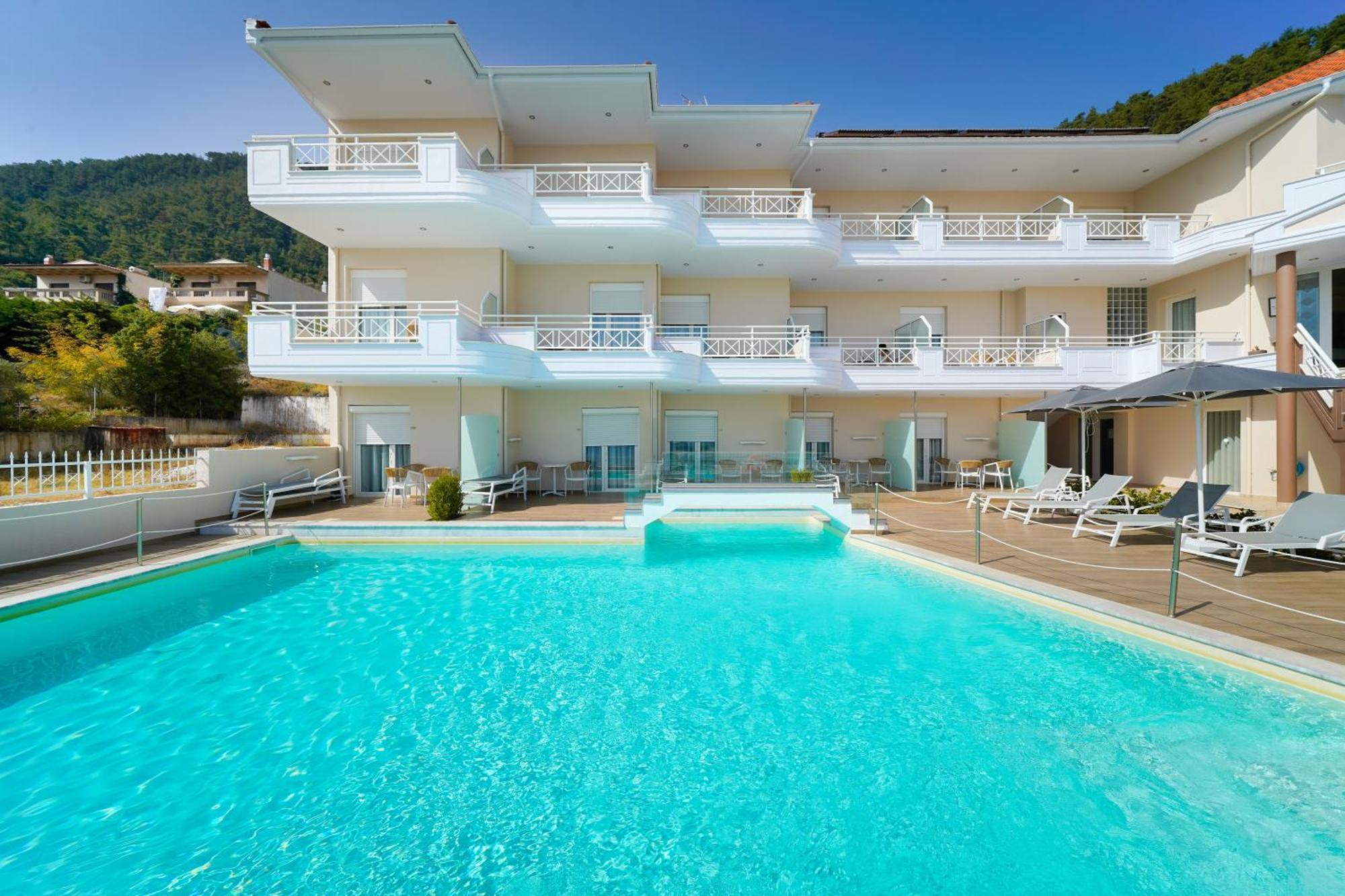 Sunny Hotel Thassos Chrysi Ammoudia Luaran gambar