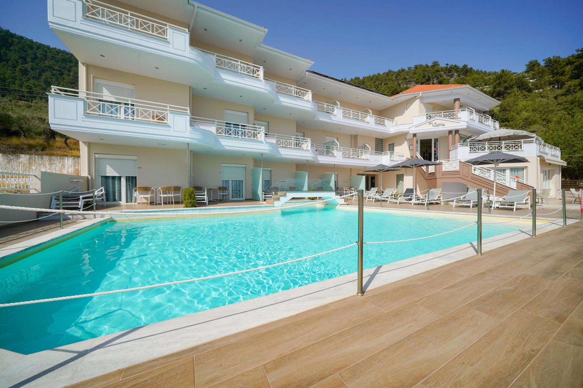 Sunny Hotel Thassos Chrysi Ammoudia Luaran gambar