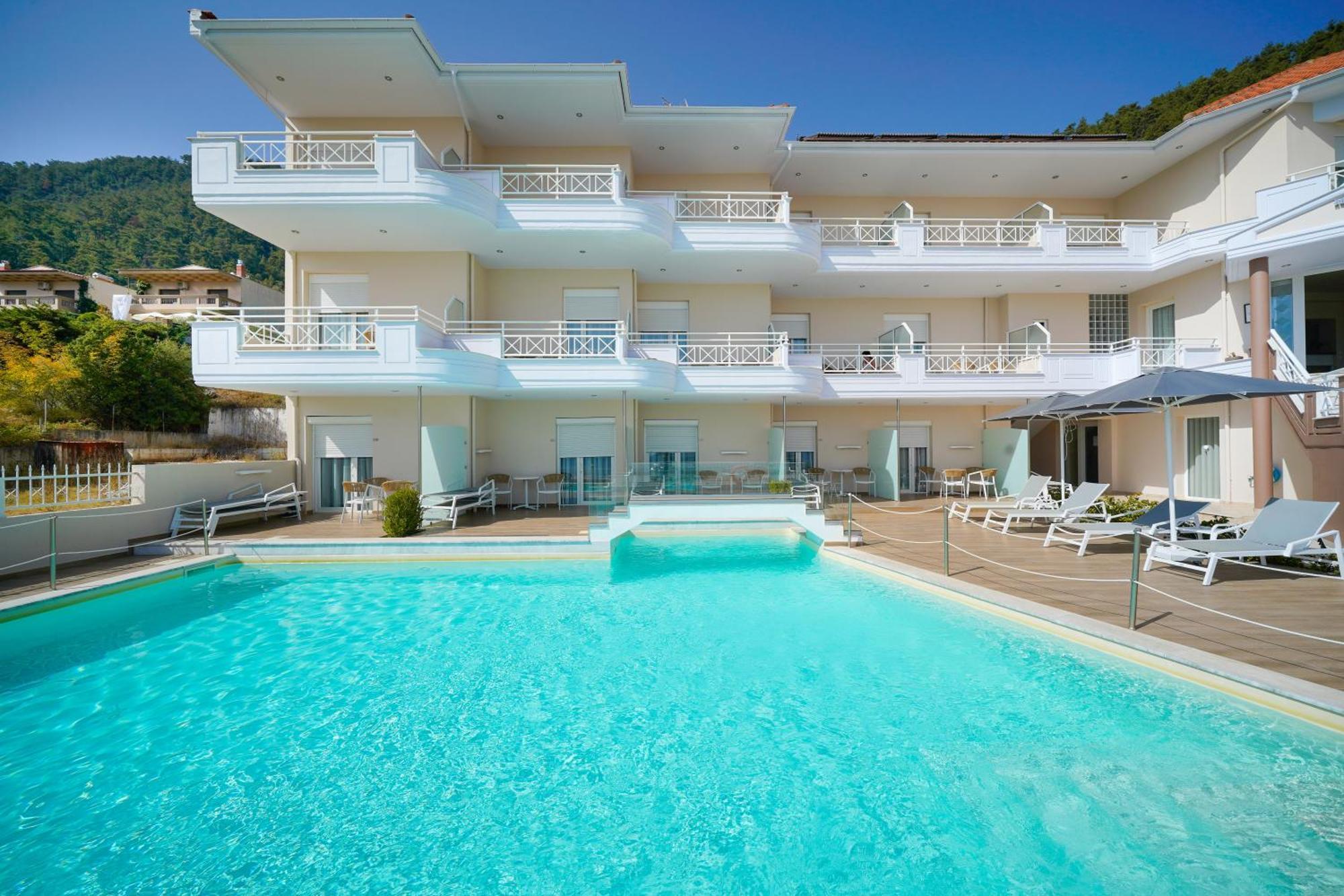 Sunny Hotel Thassos Chrysi Ammoudia Luaran gambar