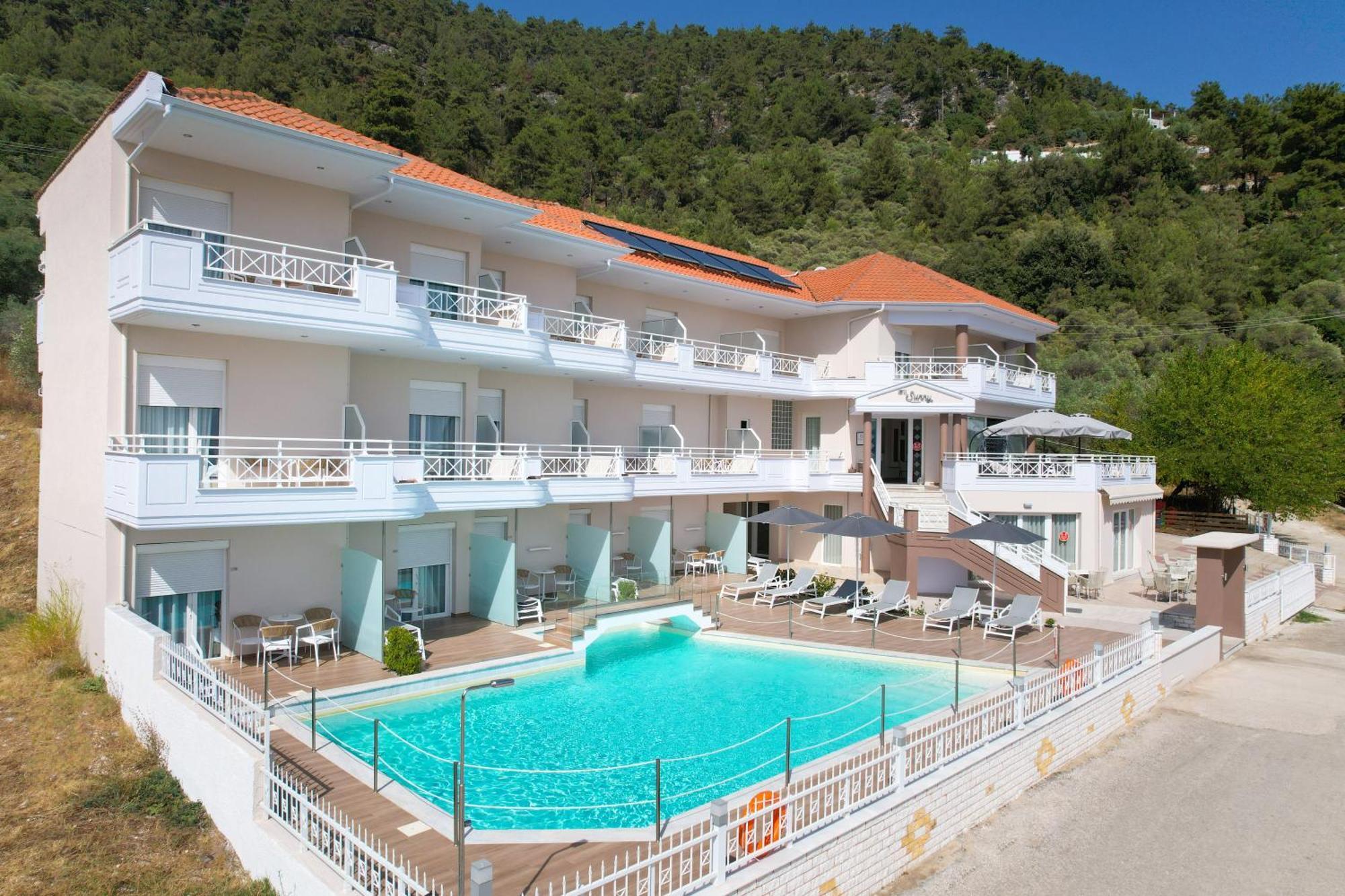 Sunny Hotel Thassos Chrysi Ammoudia Luaran gambar