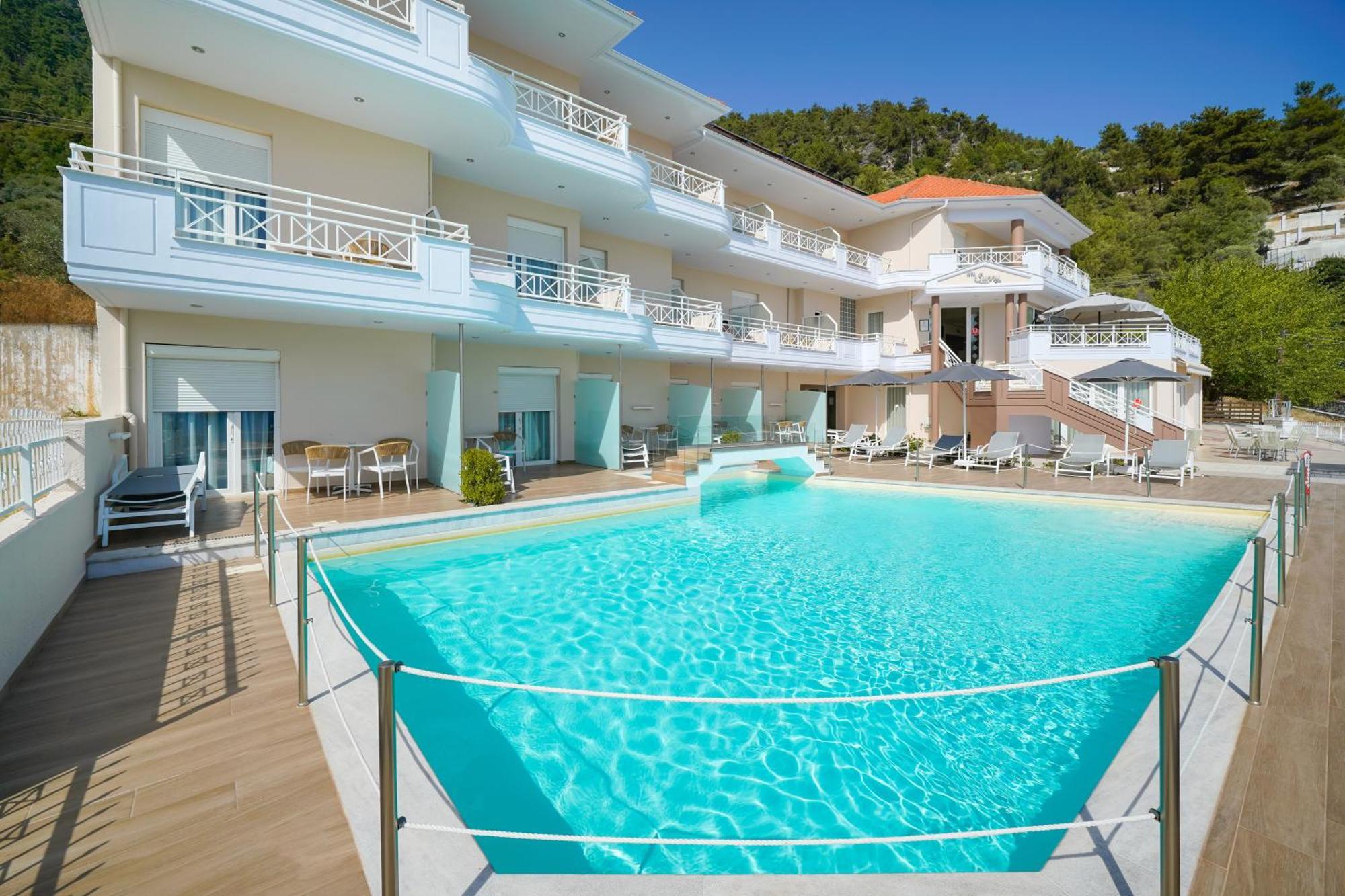 Sunny Hotel Thassos Chrysi Ammoudia Luaran gambar