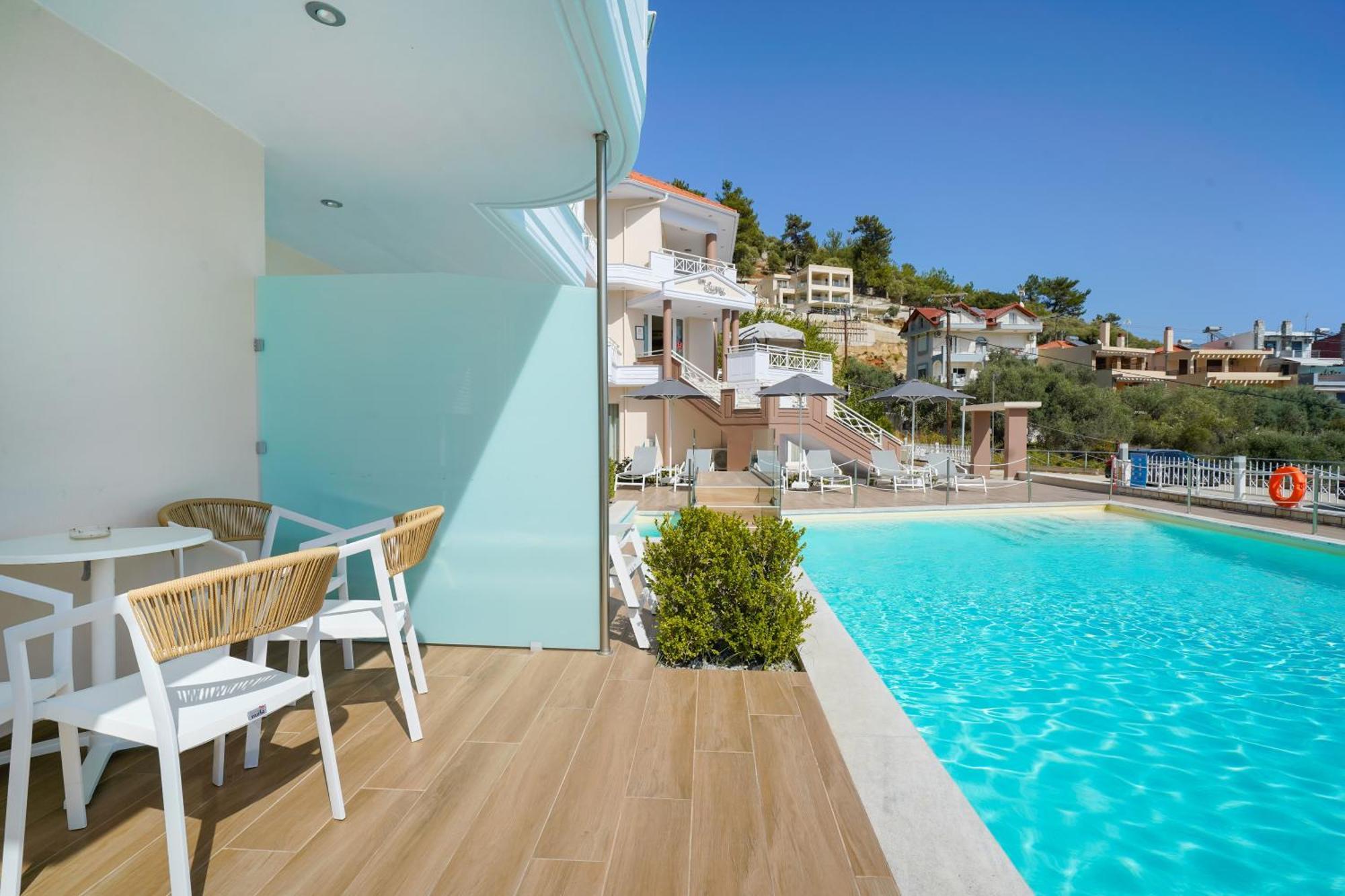 Sunny Hotel Thassos Chrysi Ammoudia Luaran gambar